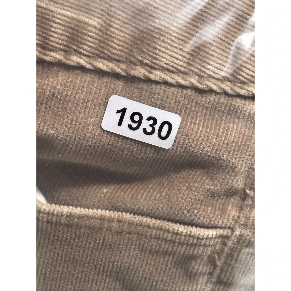 Banana Republic Womens Corduroy Pants Size 29 Light Brown 32x33 Boot Cut‎